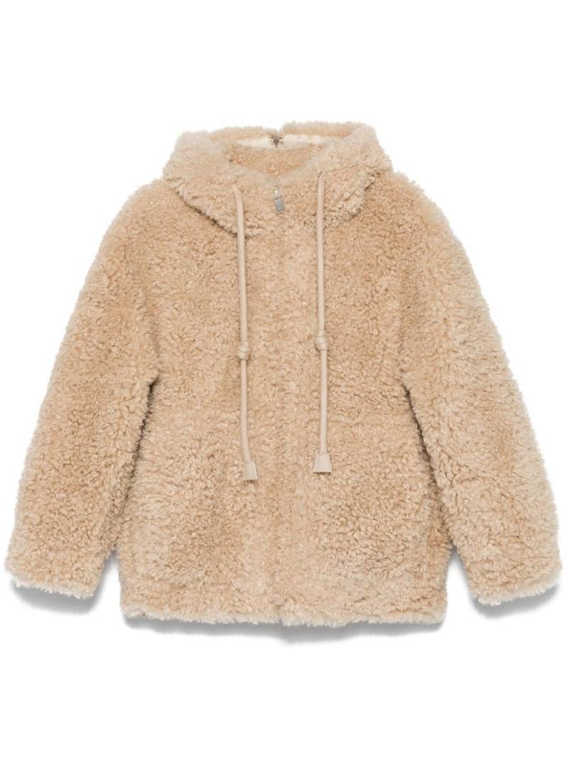 Urbancode faux-shearling jacket - Neutrals von Urbancode