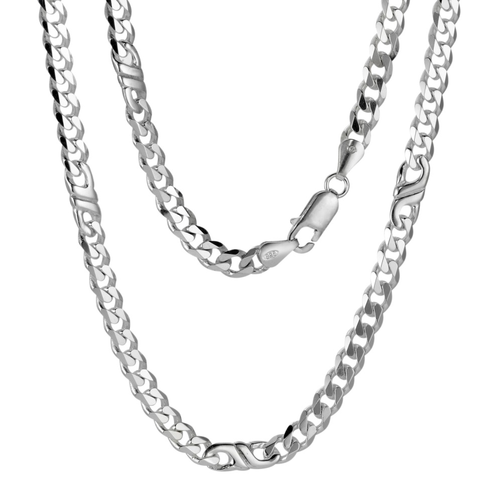 URECH Herren Collier Silber 50 cm von URECH