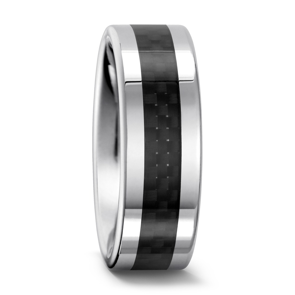 URECH Herren Fingerring Wolfram, Carbon von URECH