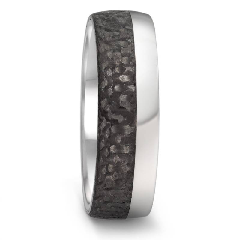 URECH Partnerring Edelstahl, Carbon von URECH