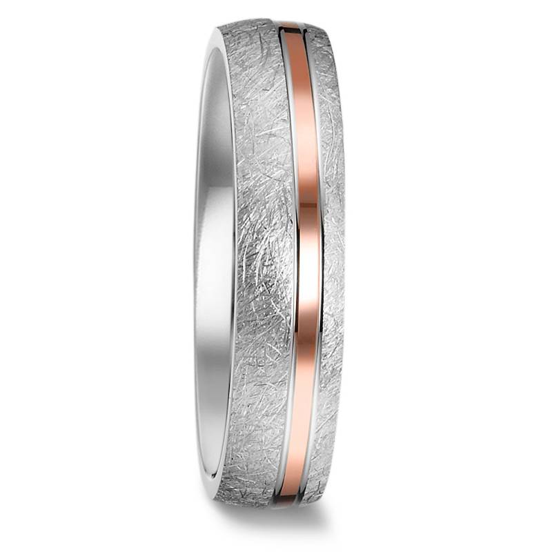 URECH Partnerring Silber rosé vergoldet von URECH