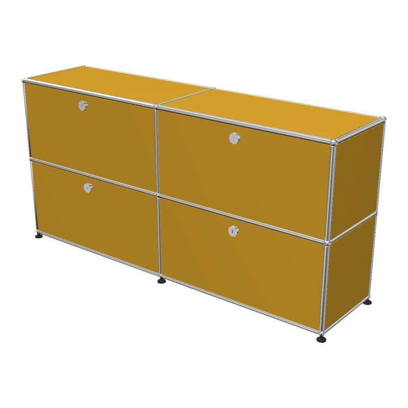 Haller Sideboard #OL033, Farbe goldgelb von Usm