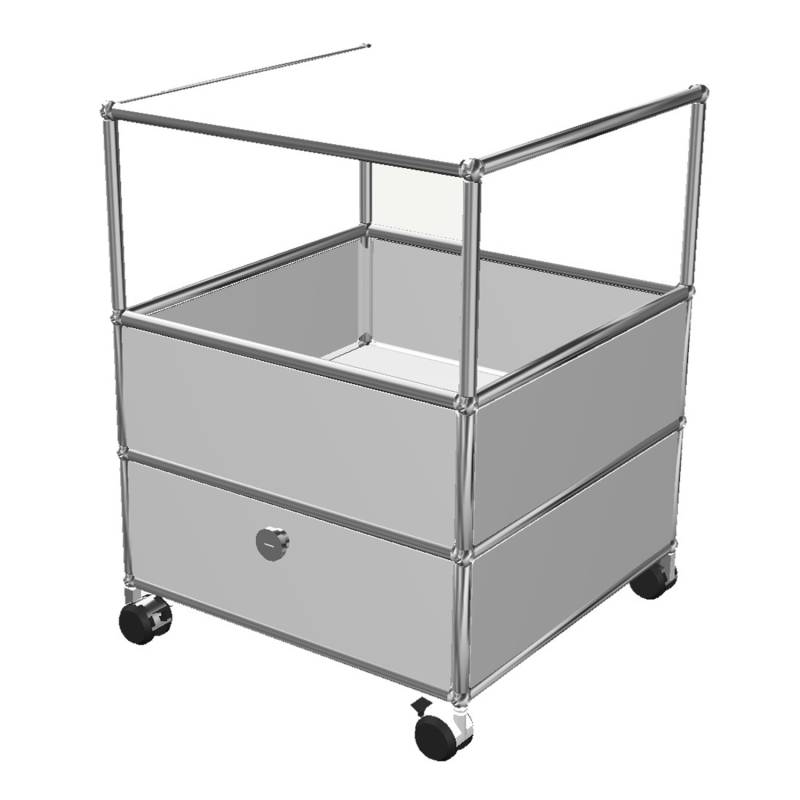 Haller Solutions Kids #02 Rollregal, Farbe reinweiss von Usm