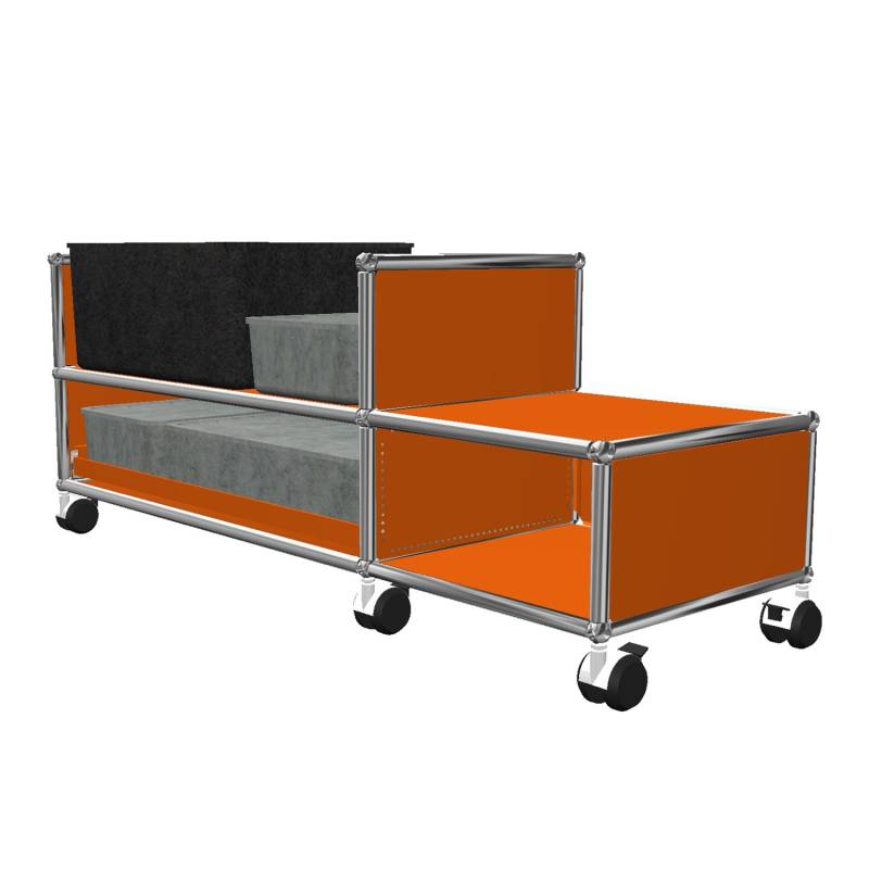 Haller Solutions Kids #04 Rollregal, Farbe reinorange von Usm