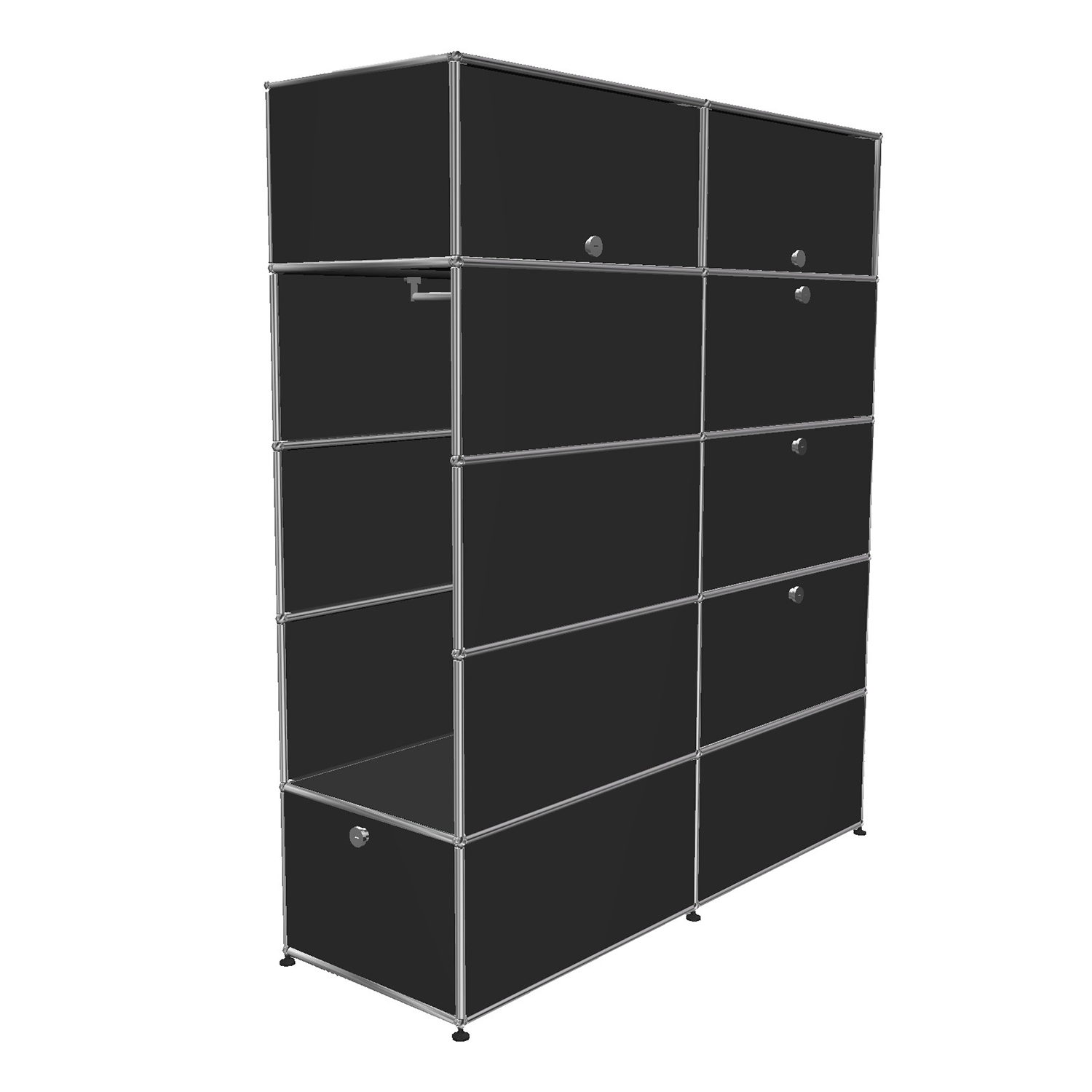 Haller Solutions Wardrobe #07 Garderobe, Farbe anthrazitgrau von Usm