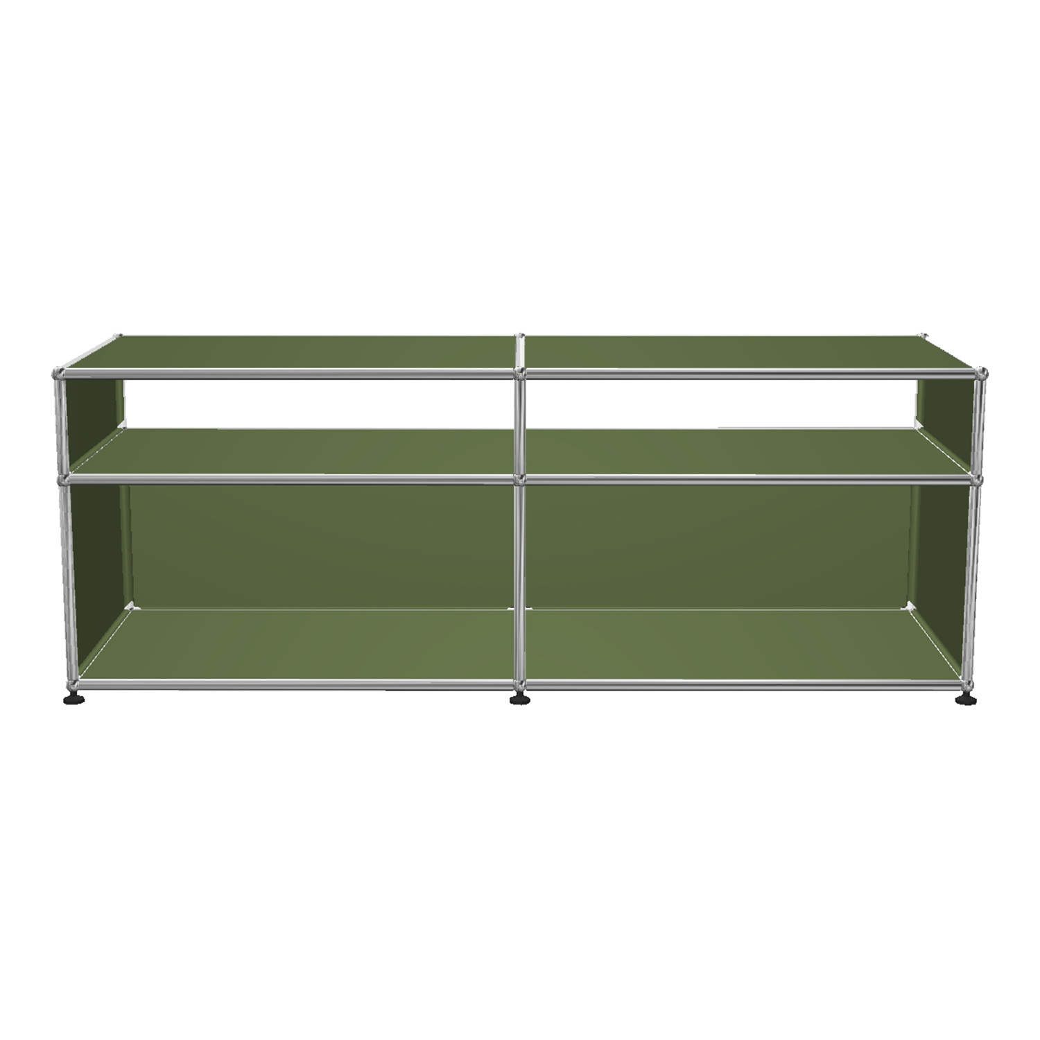 Haller TV/Hi-Fi Sideboard #M42, Farbe olivgrün von Usm