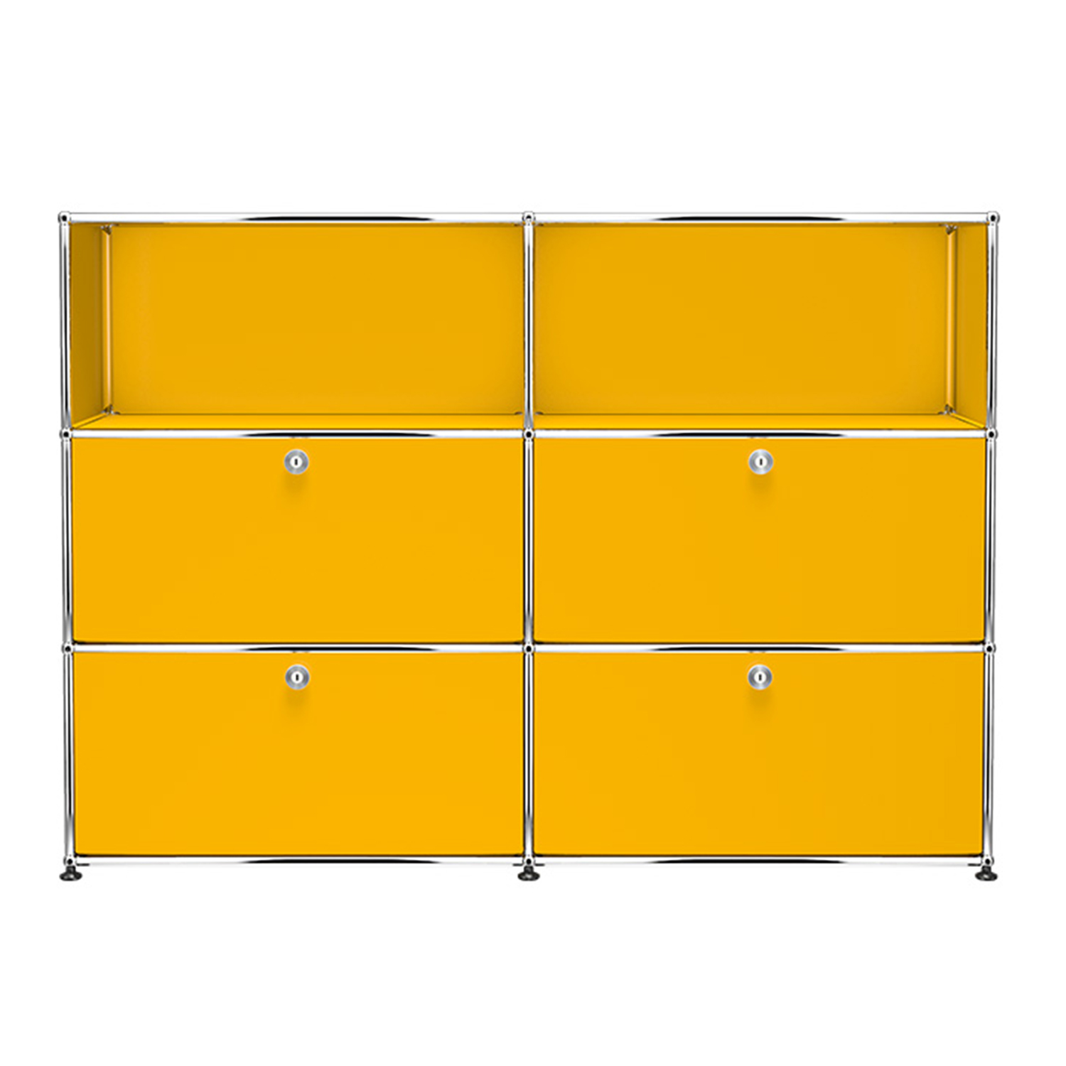 Sideboard Haller #G3, Farbe goldgelb von Usm