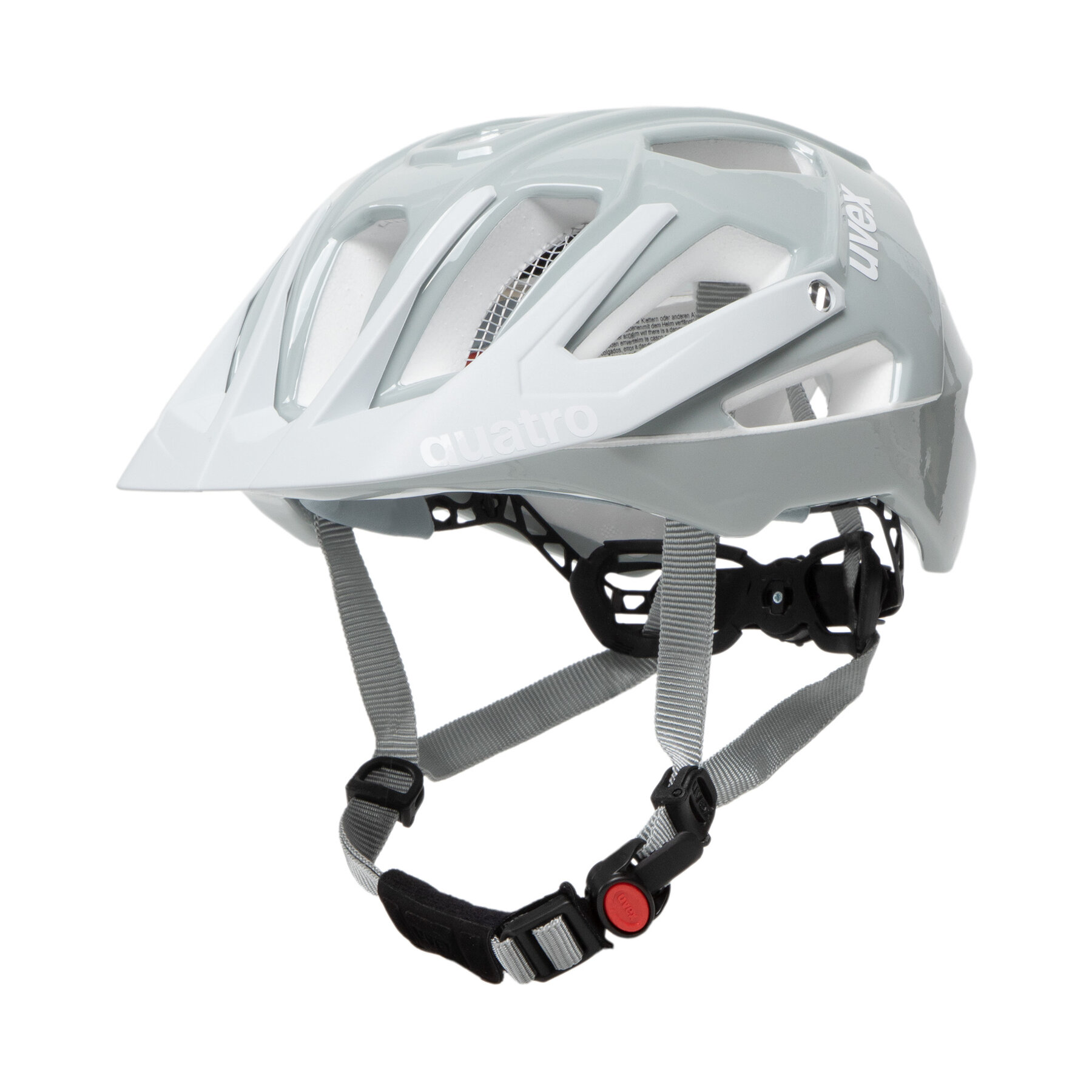 Fahrradhelm Uvex Quatro 4107753315 Grau von Uvex