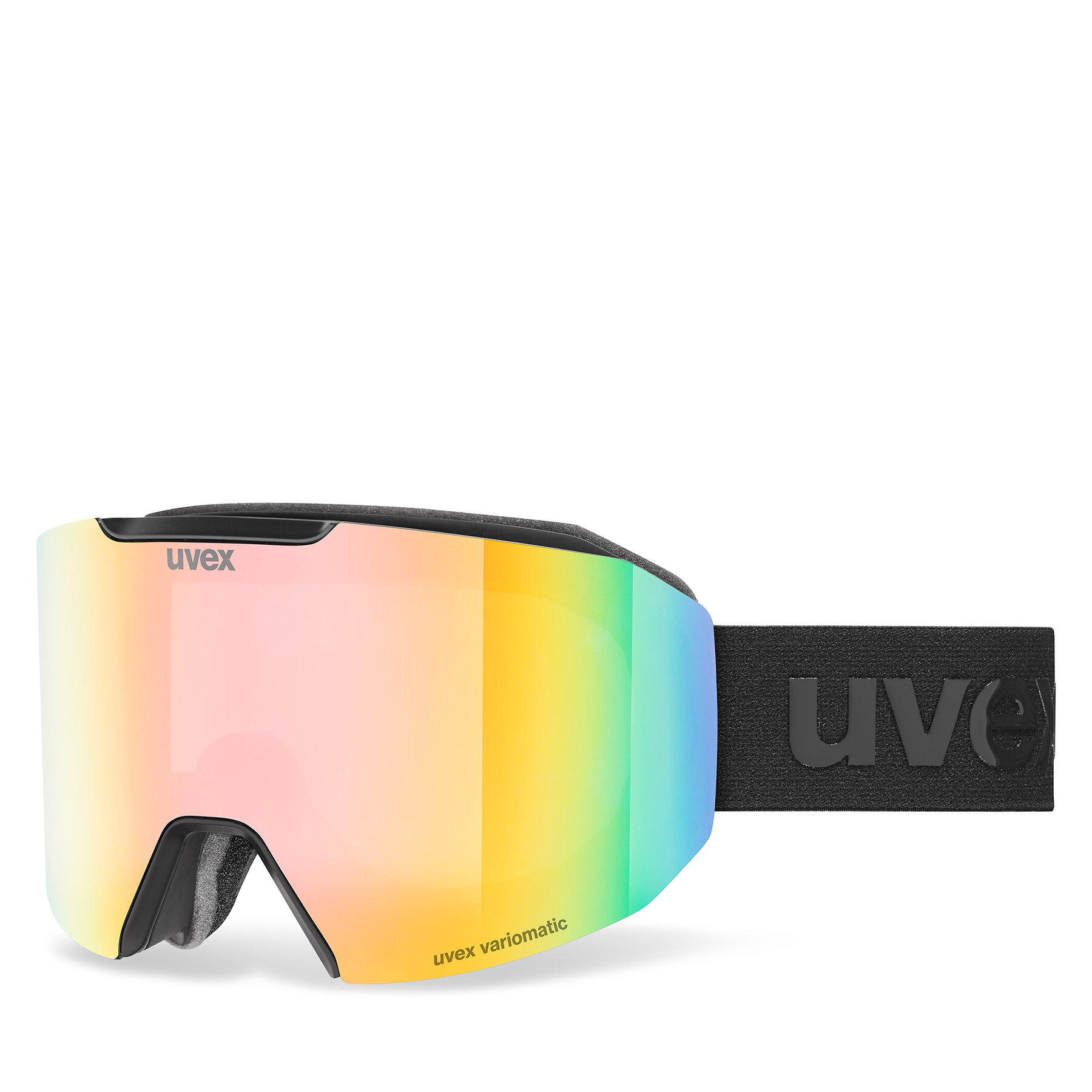 Skibrille Uvex Evidnt Attract V + Case 55/0/671/2130/UNI Schwarz von Uvex