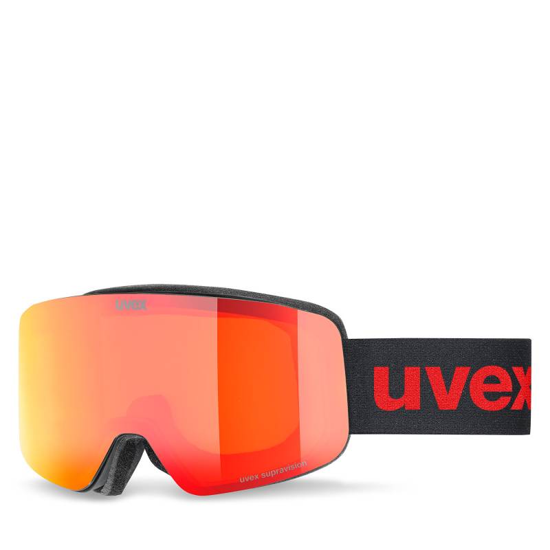 Skibrille Uvex Pwdr Fm 55/0/850/3030/UNI Rot von Uvex