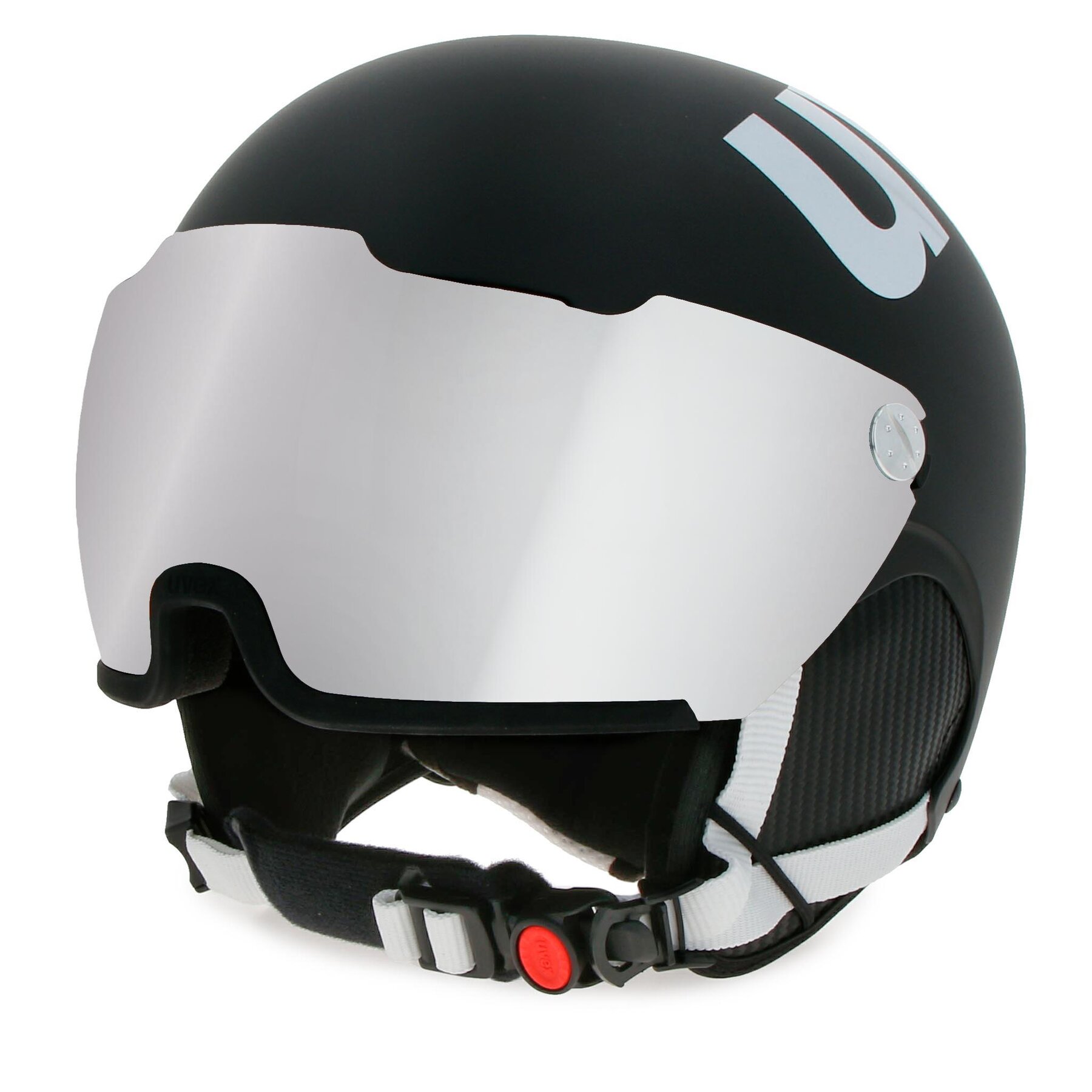 Skihelm Uvex Hlmt 500 Visor 56/6/213/21 Schwarz von Uvex