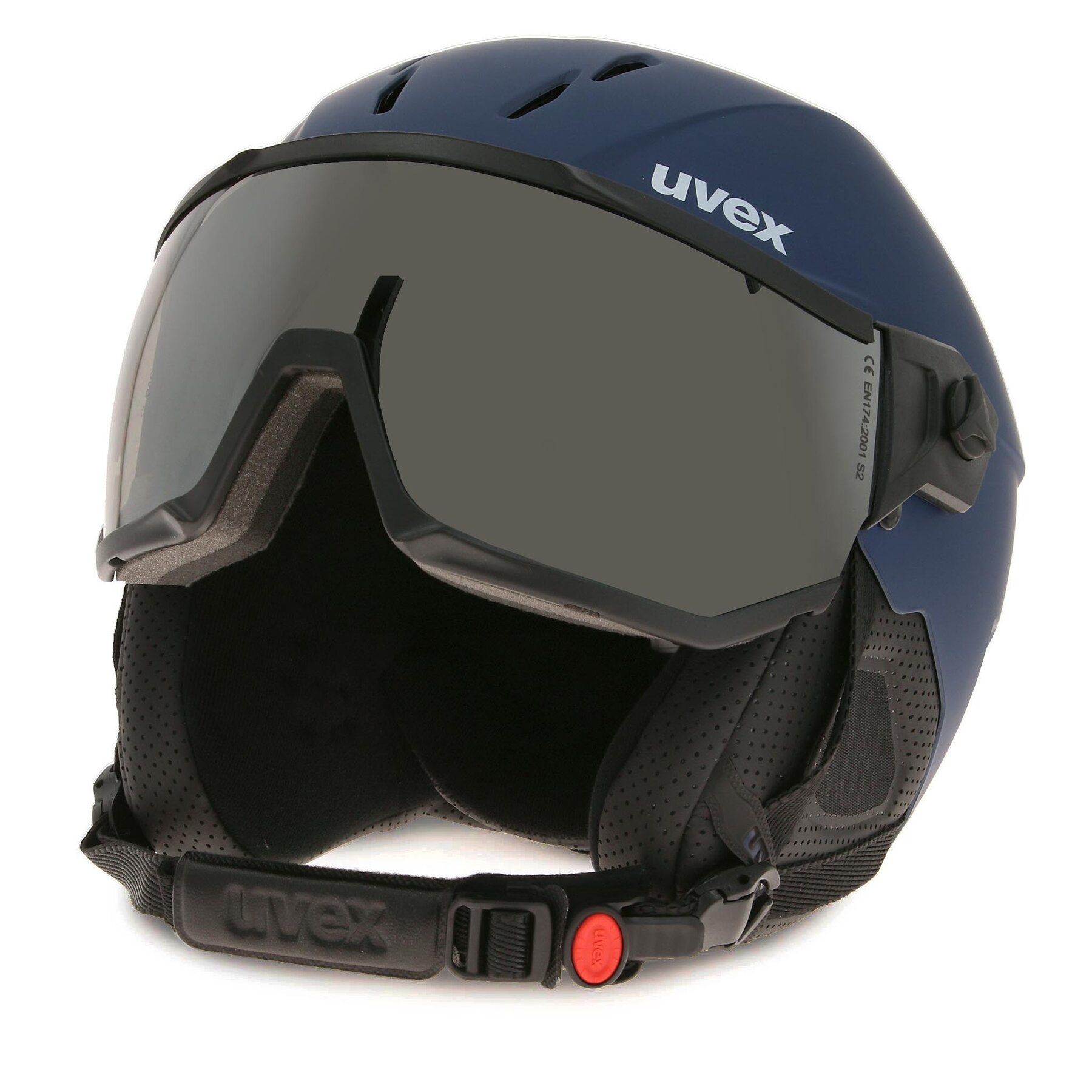 Skihelm Uvex Instinct Visor 5662601003 Dunkelblau von Uvex