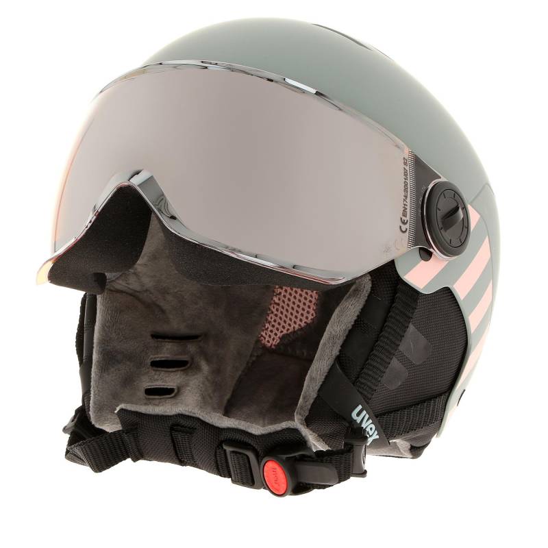 Skihelm Uvex Rocket jr. 5662637003 Grau von Uvex