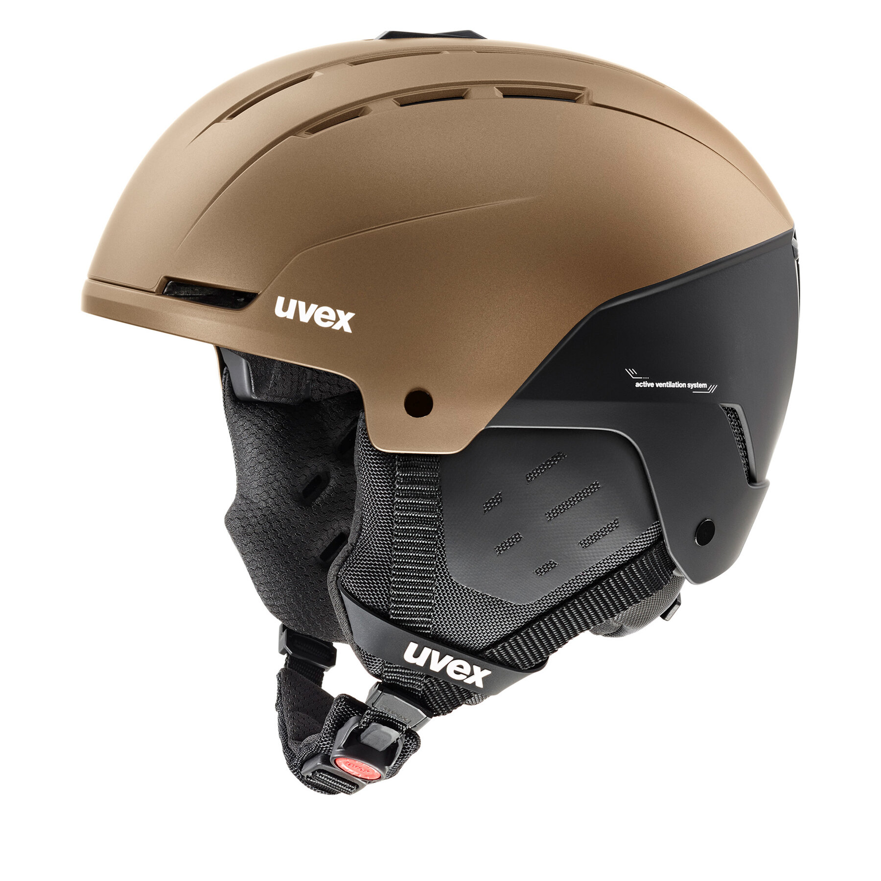 Skihelm Uvex Stance 56/6/312/16/03 Braun von Uvex