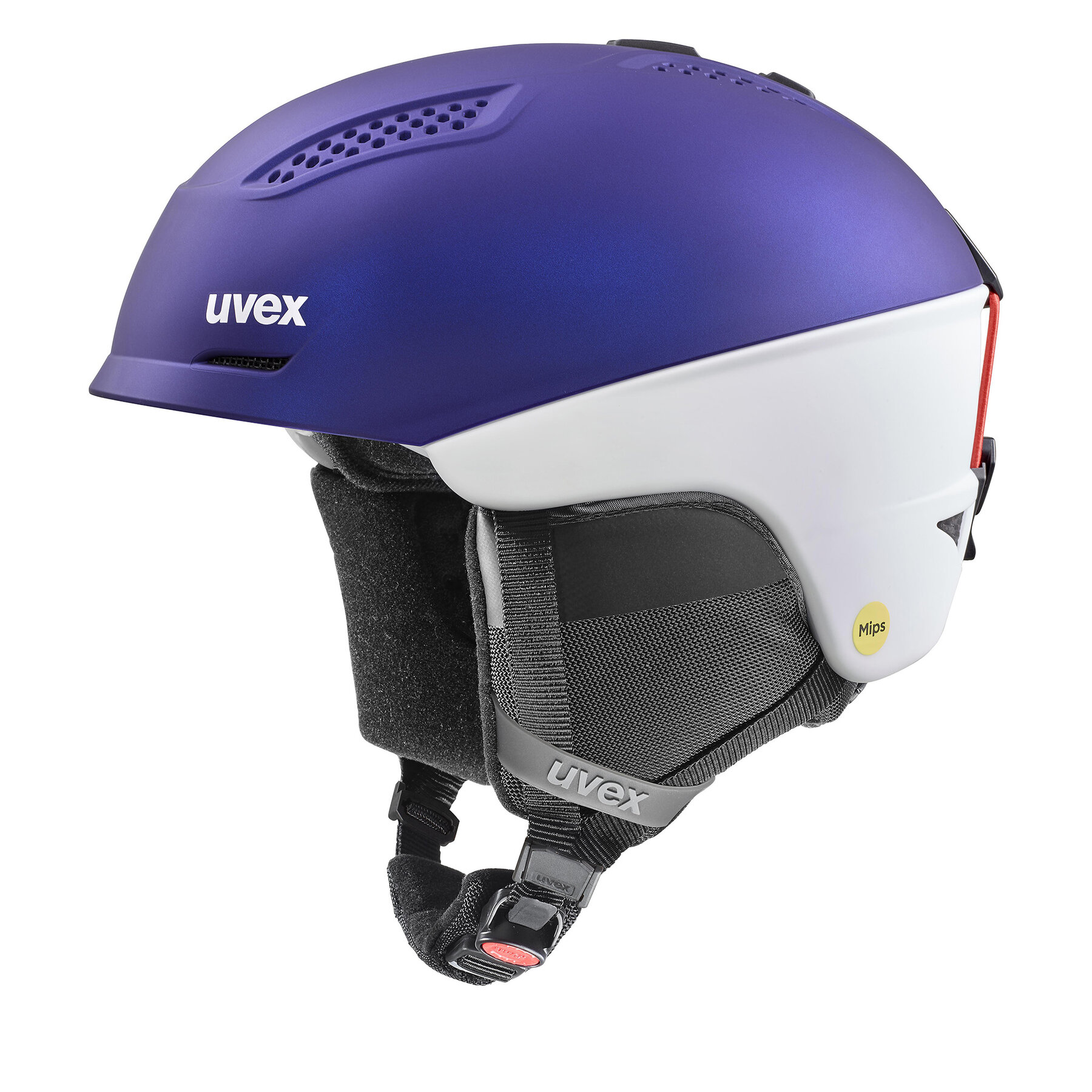 Skihelm Uvex Ultra Mips 56/6/305/90/03 Violett von Uvex