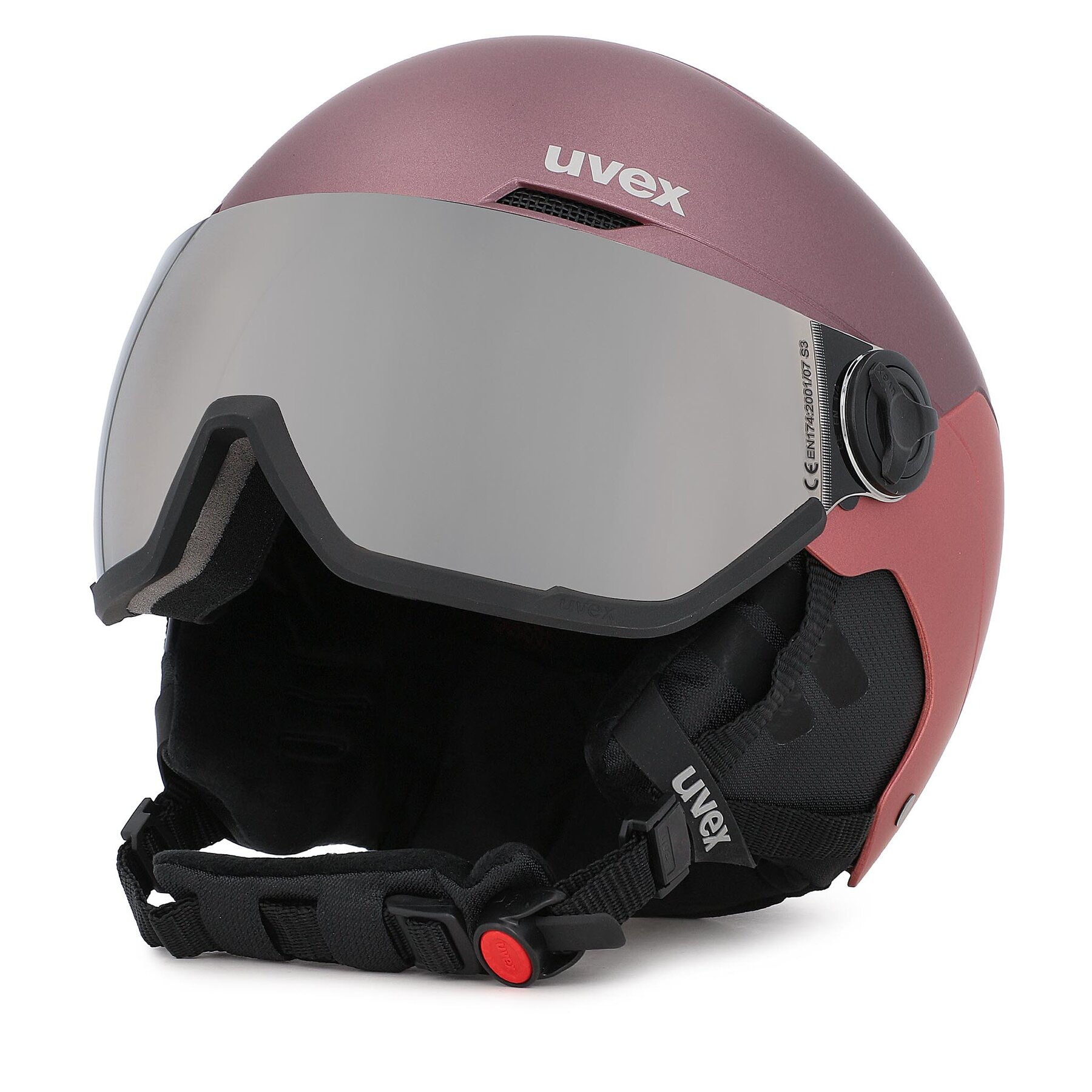 Skihelm Uvex Wanted visor 5662627005 Rosa von Uvex