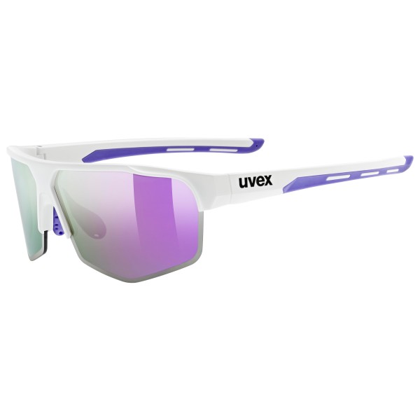 Uvex - Axos Set Cat. 3 (VLT 12%) + Clear Cat. 0 (VLT 92%) - Sonnenbrille weiß von Uvex