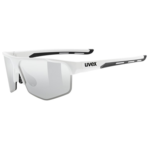 Uvex - Axos Set Cat. 3 (VLT 15%) + Clear Cat. 0 (VLT 92%) - Sonnenbrille grau/weiß von Uvex