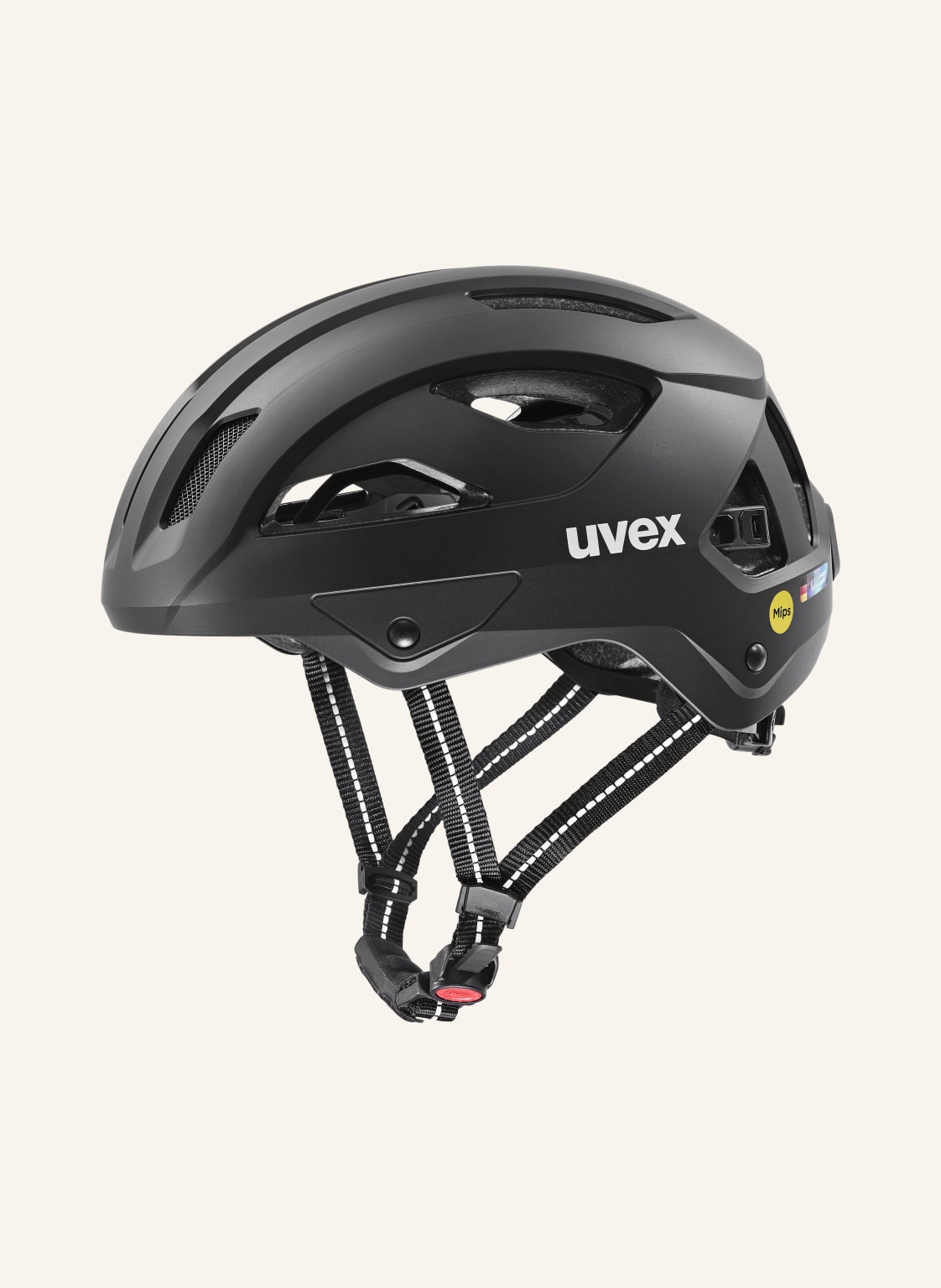 Uvex Fahrradhelm City Stride Mips Hiplok schwarz von Uvex