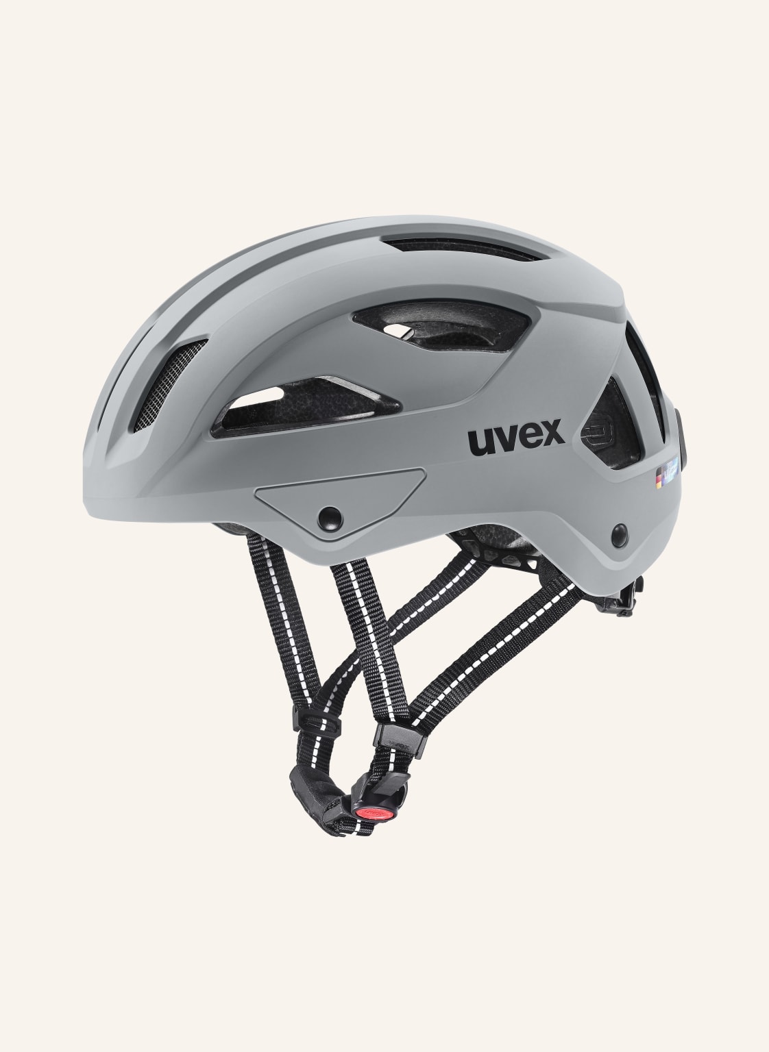 Uvex Fahrradhelm City Stride grau von Uvex