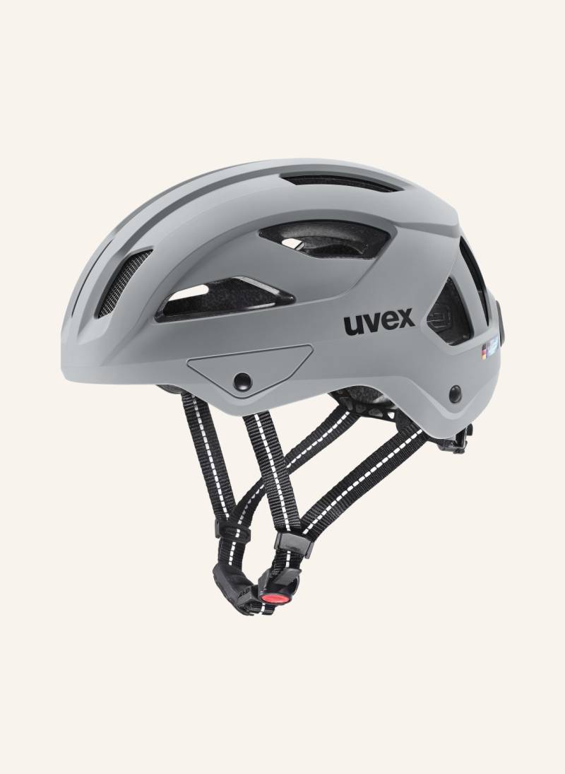 Uvex Fahrradhelm City Stride grau von Uvex