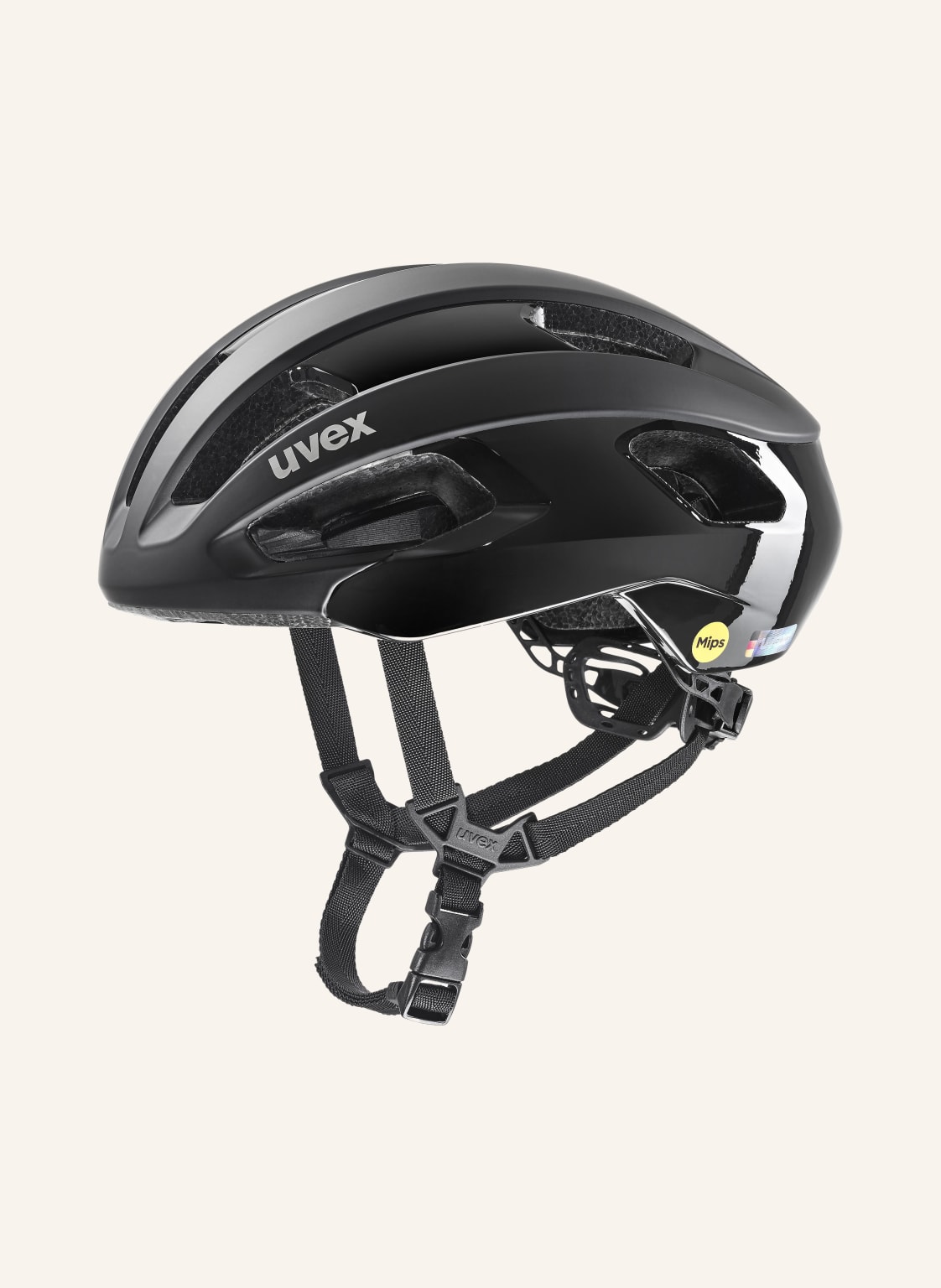 Uvex Fahrradhelm Rise Pro Mips schwarz von Uvex