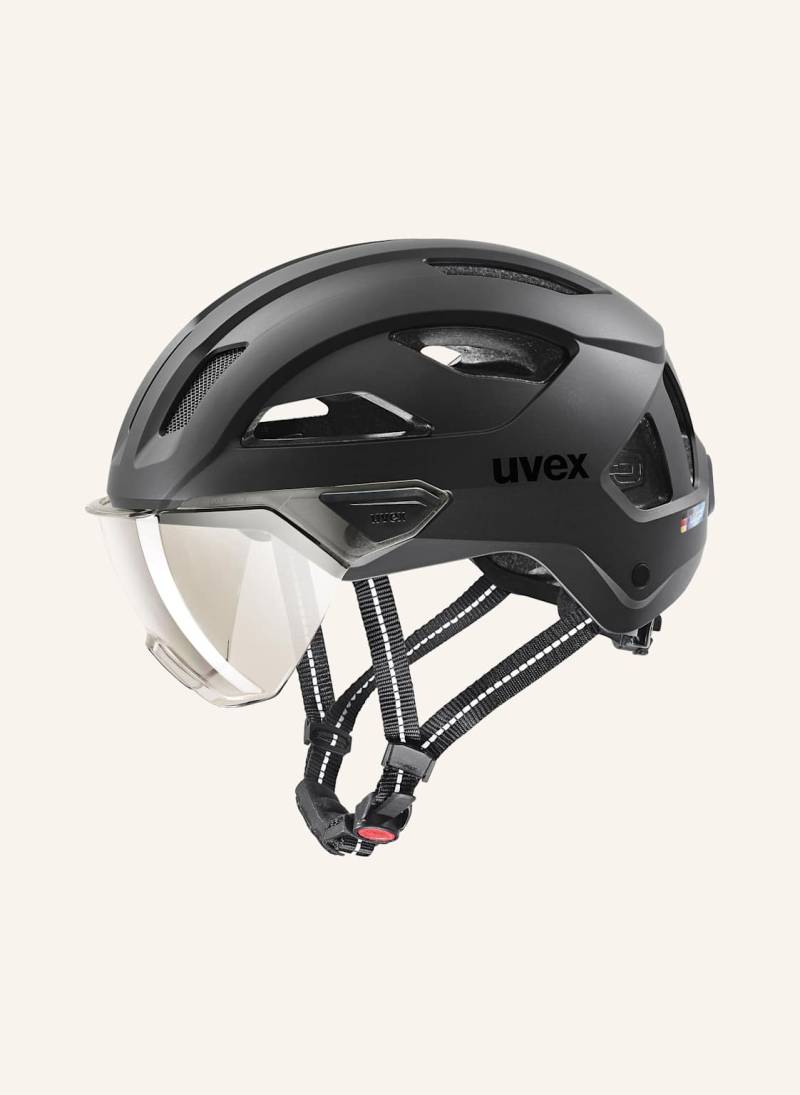 Uvex Fahrradhelm Stride Visor schwarz von Uvex