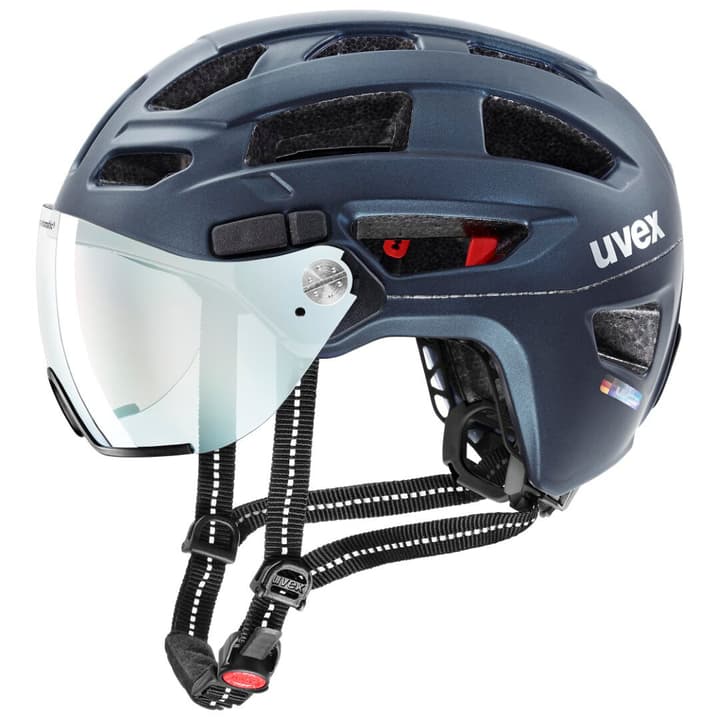 Uvex Finale visor vario Velohelm dunkelblau von Uvex