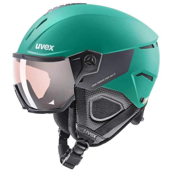 Uvex - Instinct Visor Pro V - Skihelm Gr 60-62 cm grau von Uvex