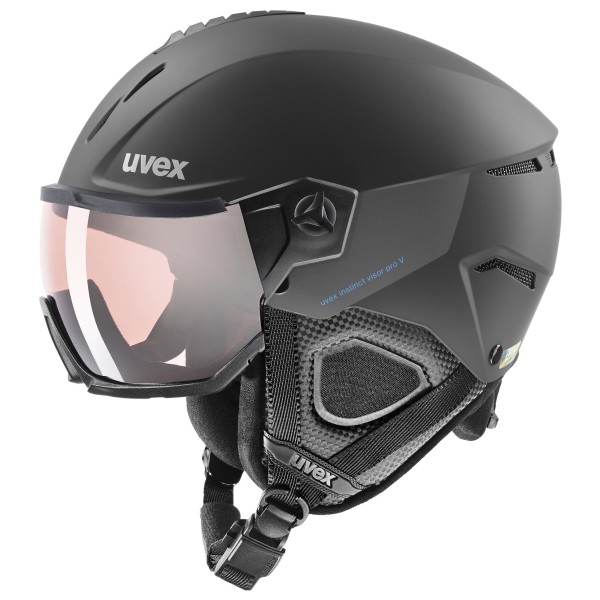 Uvex - Instinct Visor Pro V - Skihelm Gr 53-55 cm grau von Uvex