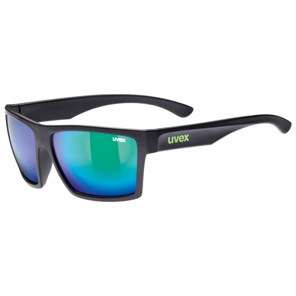 Uvex - LGL 29 Mirror S3 - Sonnenbrille schwarz/grau/türkis/blau von Uvex