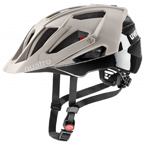 Uvex - Quatro CC - Velohelm Gr 52-57 cm;56-61 cm grau;grau/schwarz von Uvex