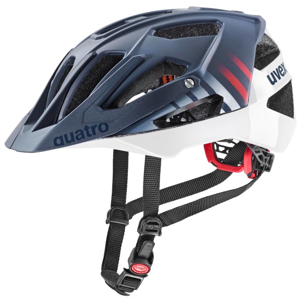 Uvex - Quatro CC - Velohelm Gr 52-57 cm grau von Uvex