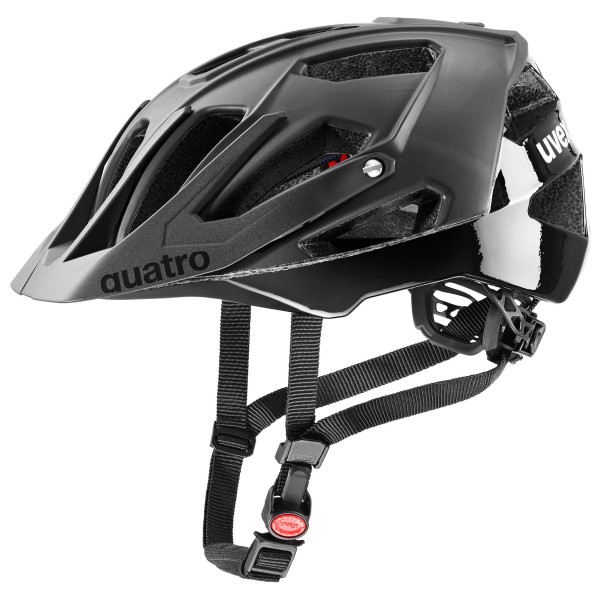 Uvex - Quatro CC - Velohelm Gr 56-61 cm grau/schwarz von Uvex