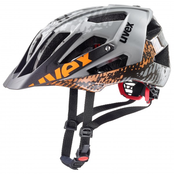 Uvex - Quatro - Velohelm Gr 52-57 cm;56-61 cm grau;grau/schwarz von Uvex