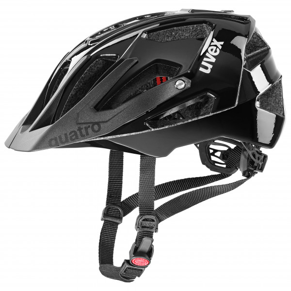 Uvex - Quatro - Velohelm Gr 56-61 cm grau/schwarz von Uvex