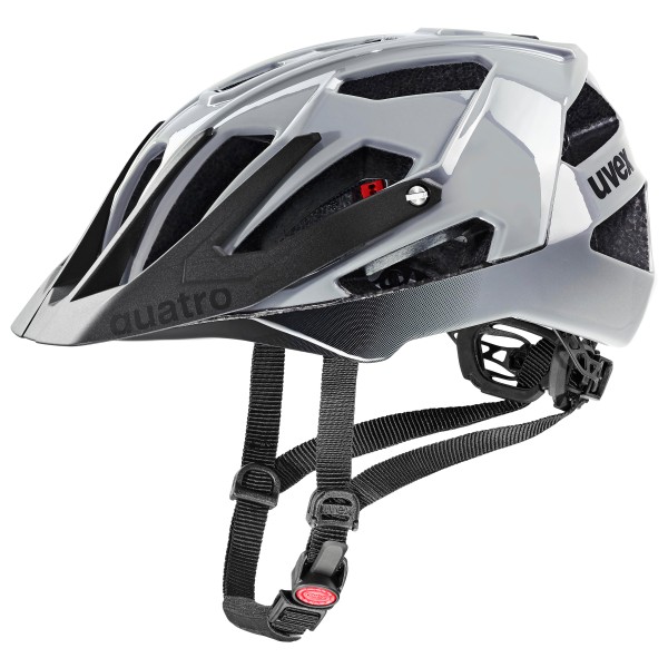 Uvex - Quatro - Velohelm Gr 56-61 cm grau von Uvex