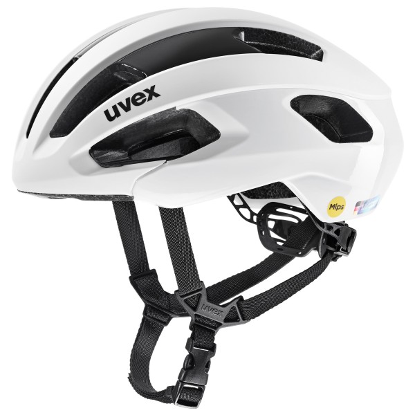 Uvex - Rise Pro MIPS - Velohelm Gr 52-56 cm grau/weiß von Uvex