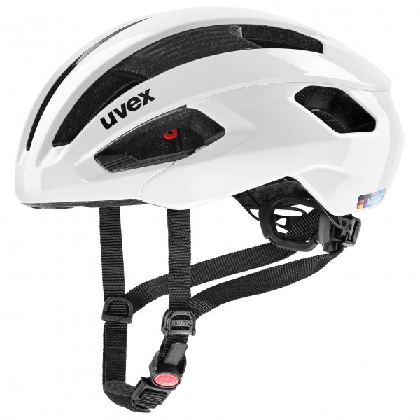 Uvex - Rise - Velohelm Gr 52-56 cm;56-59 cm grau/schwarz;schwarz;weiß von Uvex