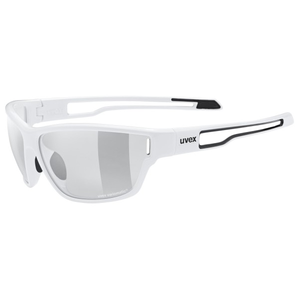 Uvex - Sportstyle 806 V Cat. 1-3 - Sonnenbrille Gr One Size weiß/grau von Uvex