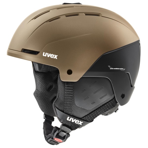 Uvex - Stance - Skihelm Gr 51-55 cm braun von Uvex