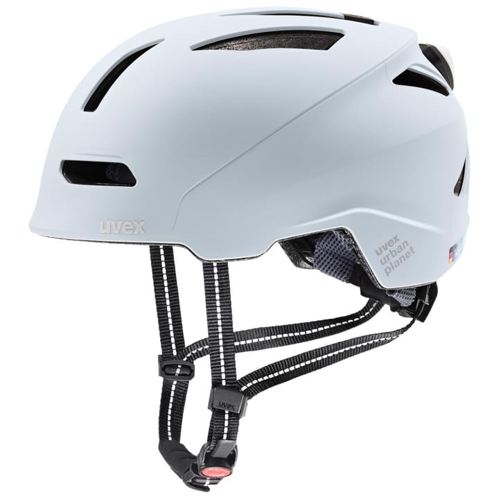 Uvex urban planet LED Velohelm eisblau von Uvex