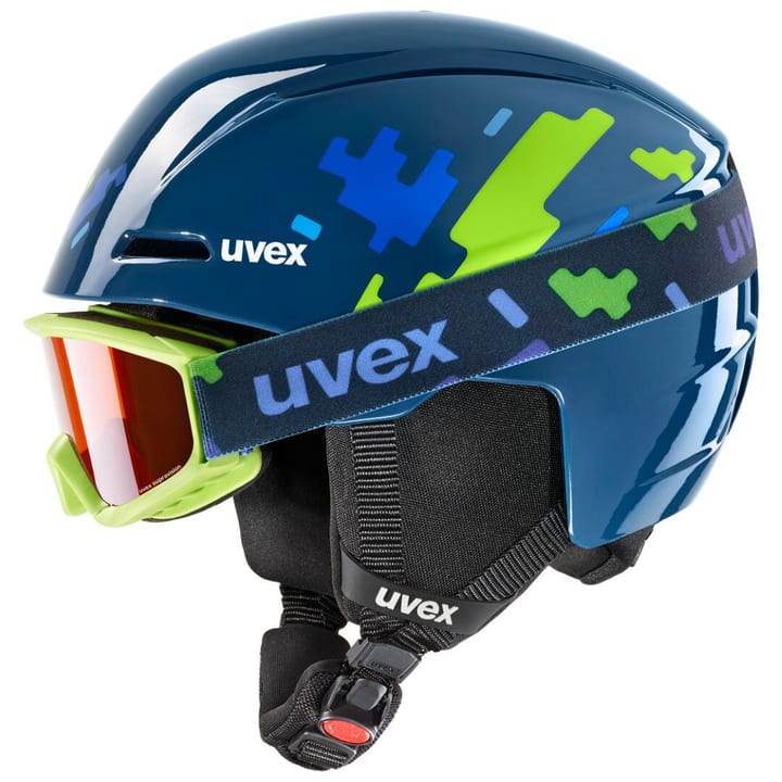 Uvex viti set Skihelm dunkelblau von Uvex