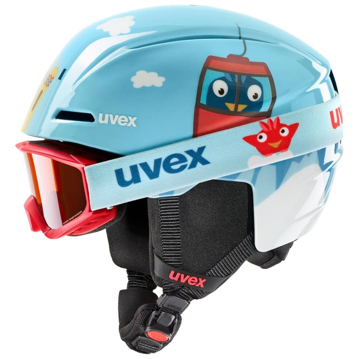 Uvex viti set Skihelm hellblau von Uvex