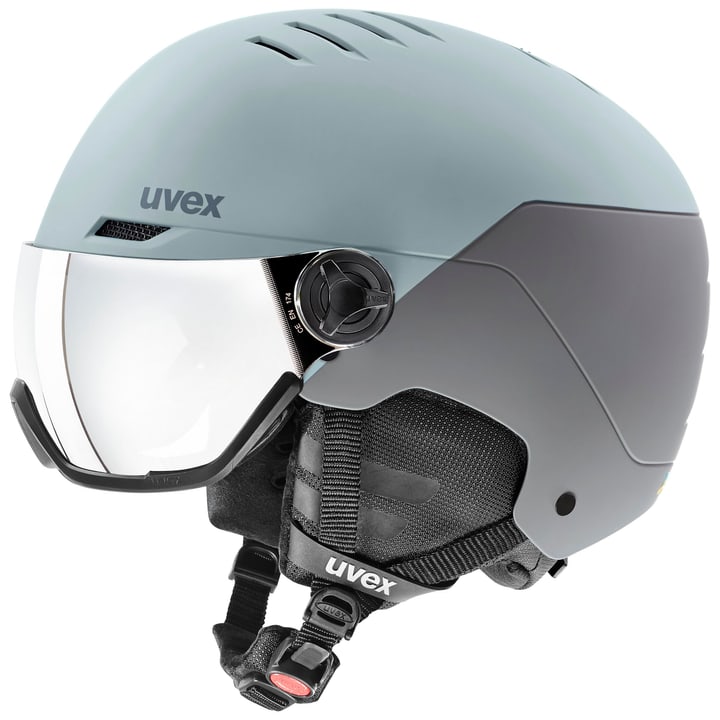 Uvex wanted visor Skihelm eisblau von Uvex