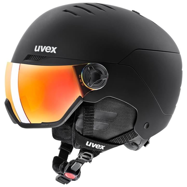 Uvex wanted visor Skihelm schwarz von Uvex