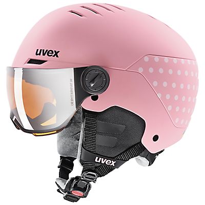 rocket visor Kinder Skihelm von uvex