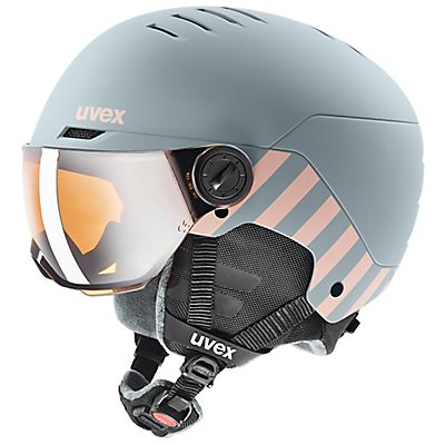 rocket visor Kinder Skihelm von uvex