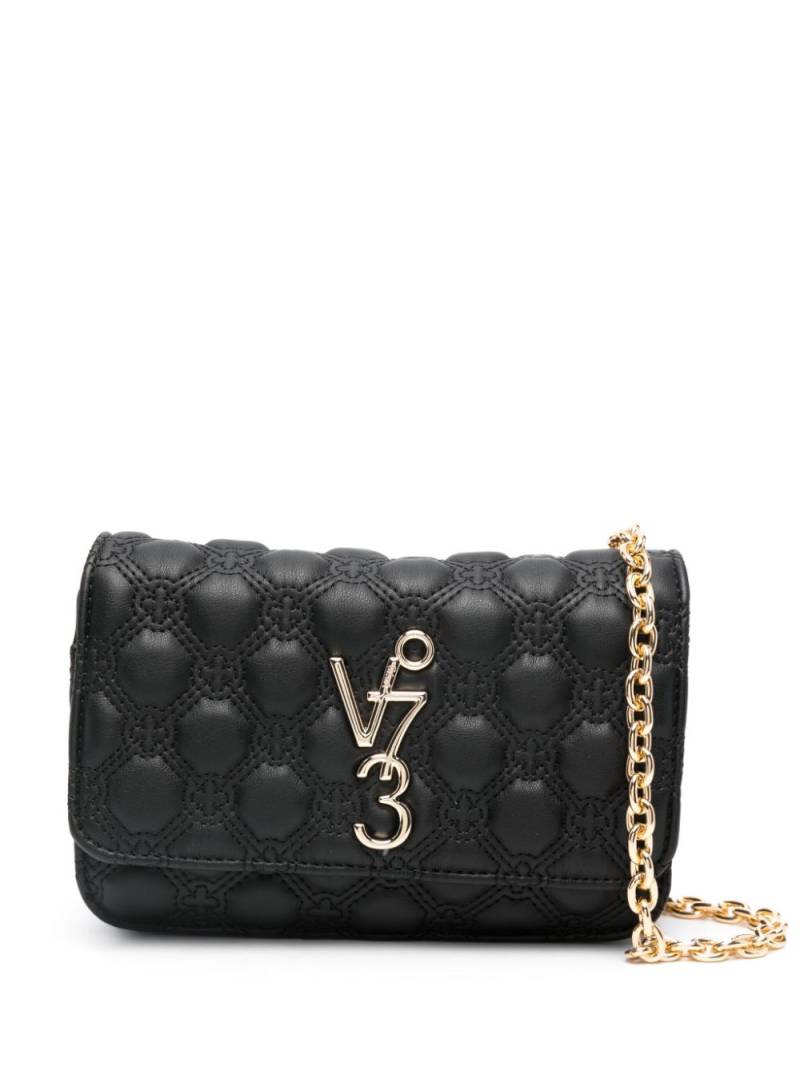 V°73 Eva matelassé-effect shoulder bag - Black von V°73