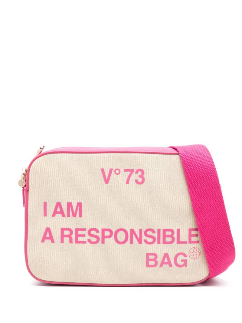 V°73 Responsibility Bis canvas tote bag - Neutrals von V°73